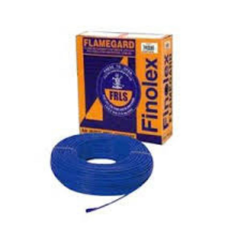 Finolex,FR-LSH Wires,6 Sqmm,Blue,90 Mtrs