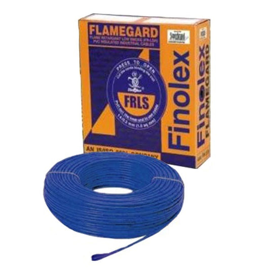 Finolex FR-LSH Wires 1 Sqmm Blue 180 Mtrs