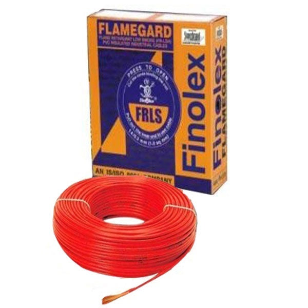 Finolex FR-LSH Wires 1 Sqmm Red 180 Mtrs