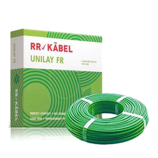 RR Unilay HR FR 1 Sqmm 90 Mtrs Green