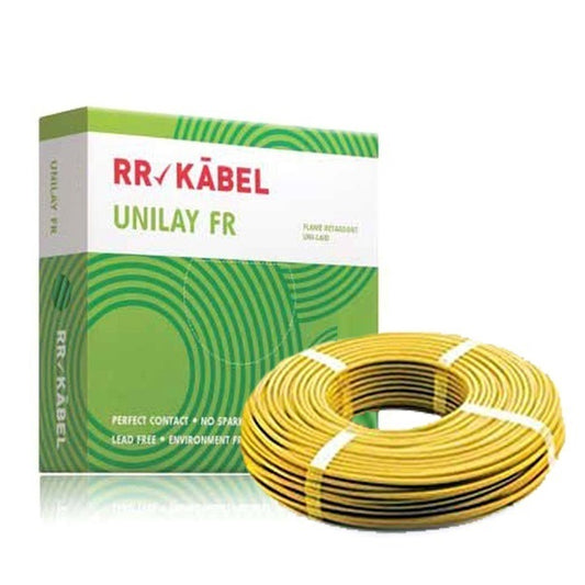 RR Unilay HR FR 1.5 Sqmm 90 Mtrs Yellow