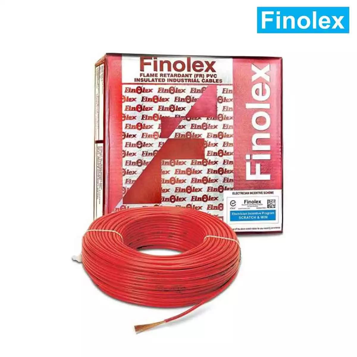 Finolex FR PVC Wires 1.5 Sqmm Red Gold Pack 90 Mtrs