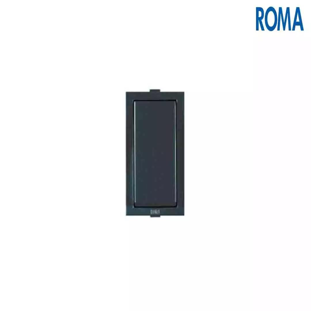 Anchor Panasonic Roma Classic 10AX1 Way Switch Black