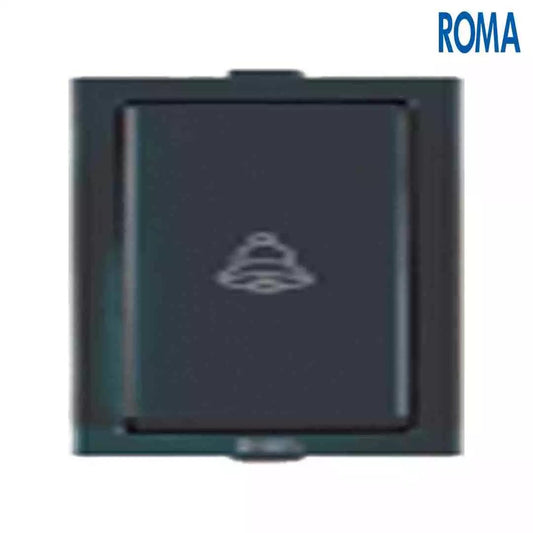 Anchor Panasonic Roma Classic 10A Bell Push Black