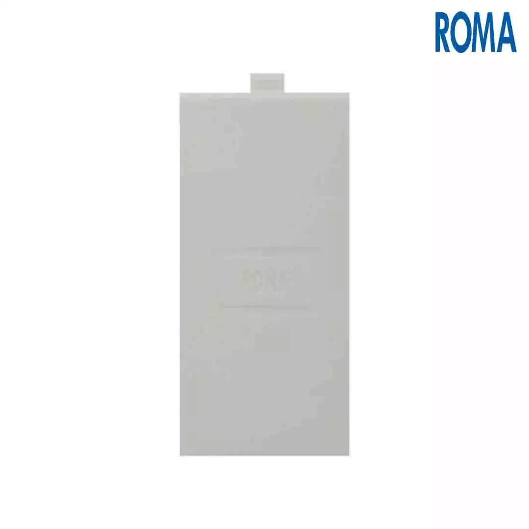 Anchor Panasonic Roma Classic Blank Plate Single Silver