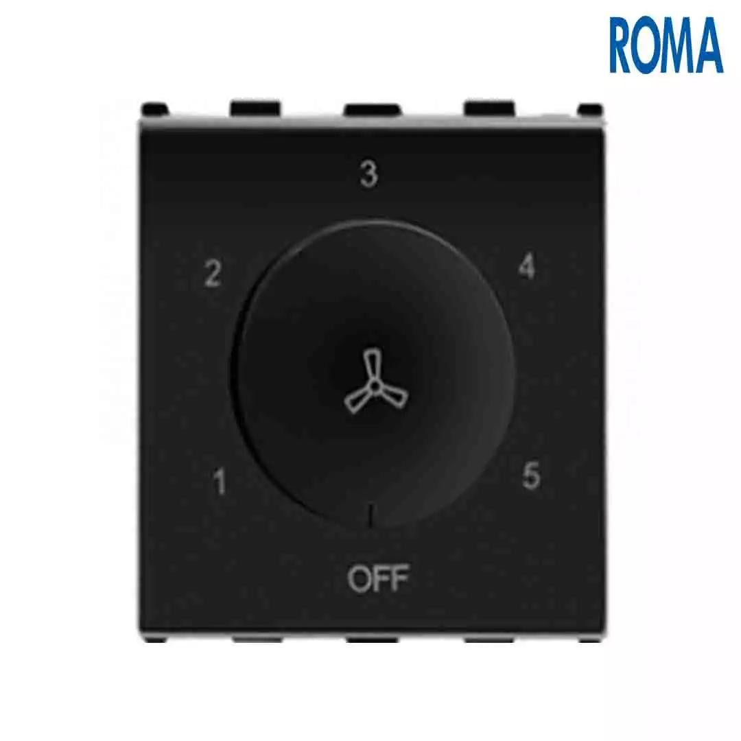 Anchor Panasonic Roma Classic 150W LED Dimmer 2 Module Black