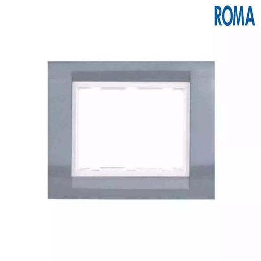 Anchor Panasonic Roma Classic Tressa Glossy plates Azul grey 6 Module