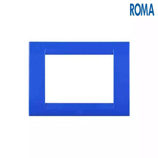 Anchor Panasonic Roma Classic TressaOuter cover plates Blue 8 module horizontal