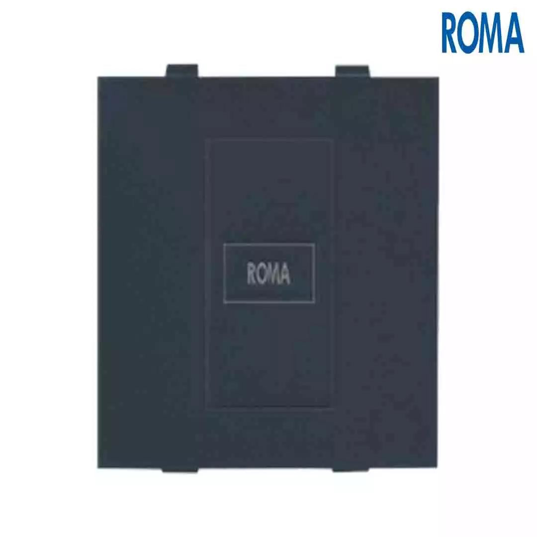 Anchor Panasonic Roma Classic Blank Plate Dura Black