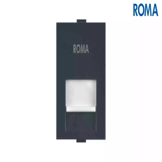 Anchor Panasonic Roma Classic RJ 45 Comp.Socket Cat 5e Black