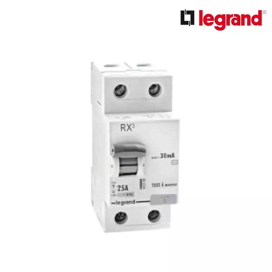 Legrand RX3 40 A RCCB Double pole RCCB 30 mA White