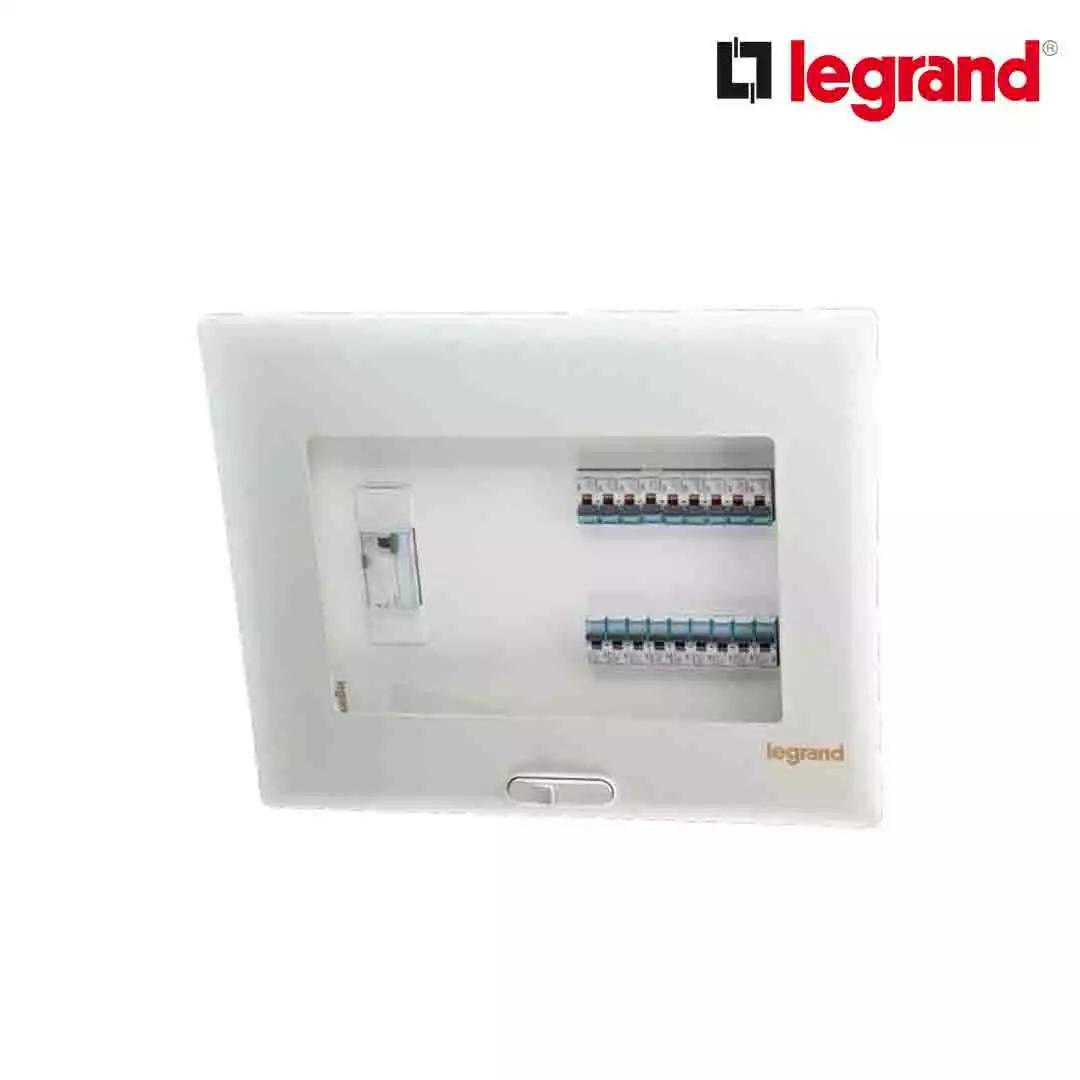 Legrand RX3 1 Way 6 Module DB Duo Box DB Transparent Acrylic Door Transparent Acrylic