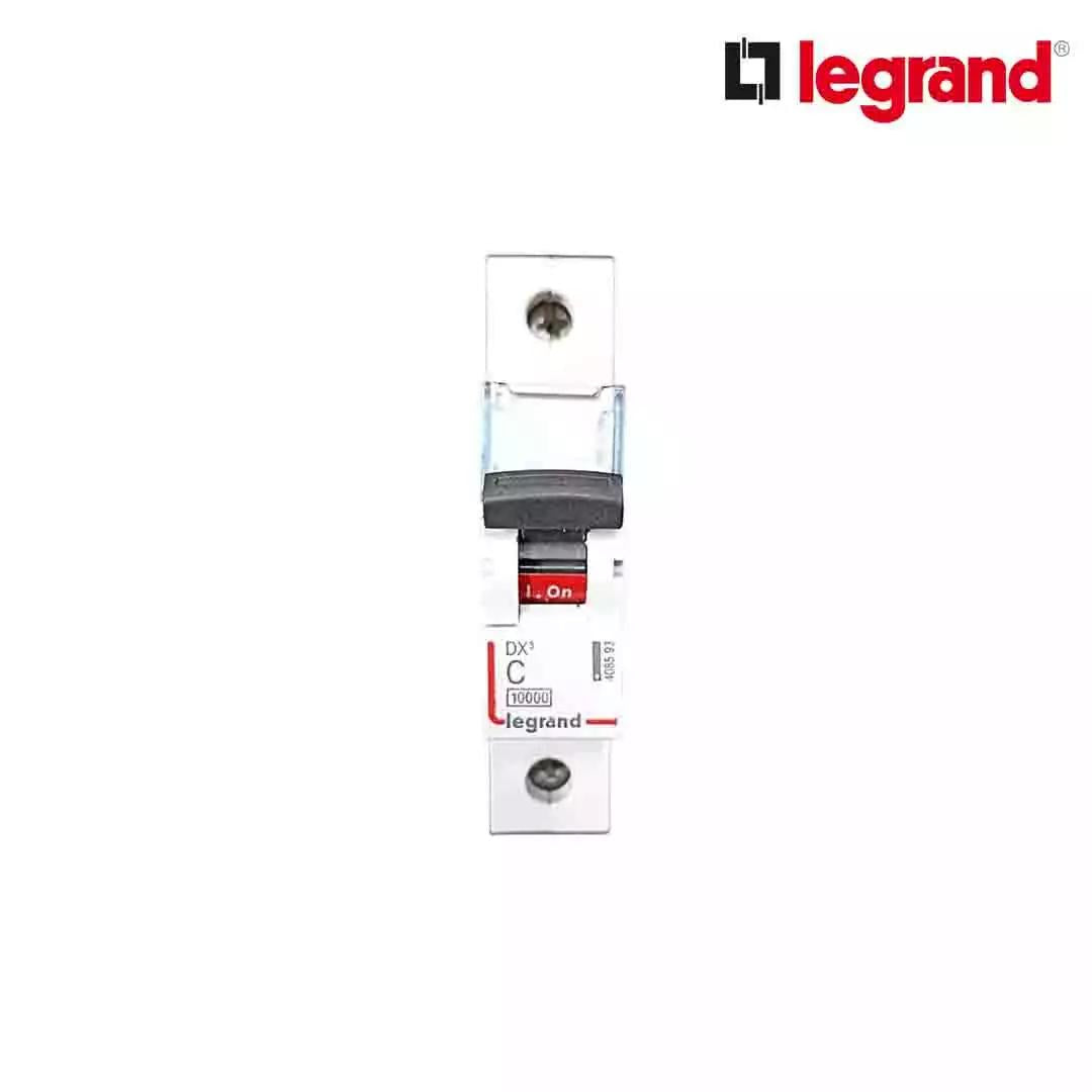 Legrand DX3 50 A MCB Single Pole C curve White