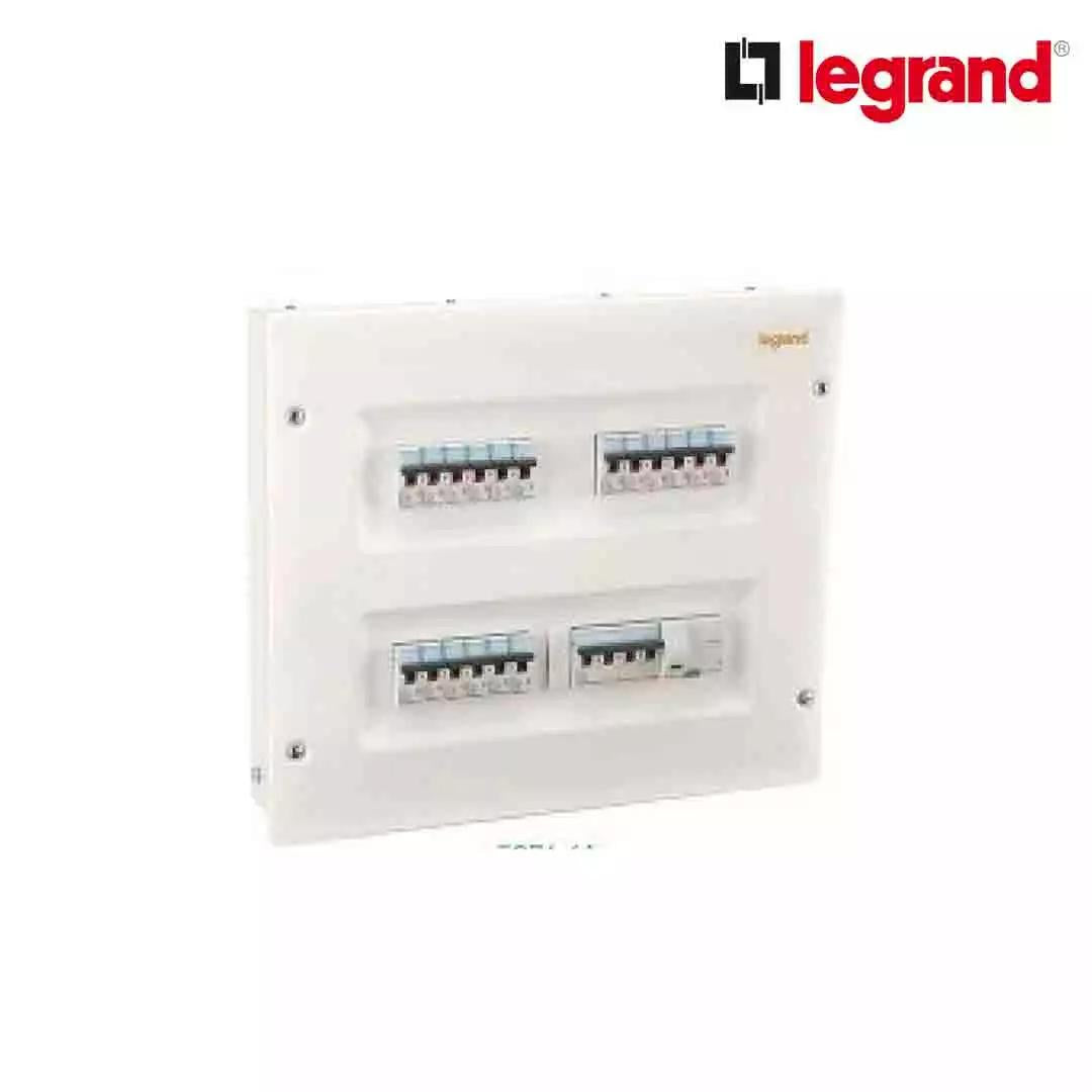 Legrand DX3 6 Ways 8 + 18 Module DB Ekinoxe TPN DB IP 30 for DX3 Range White