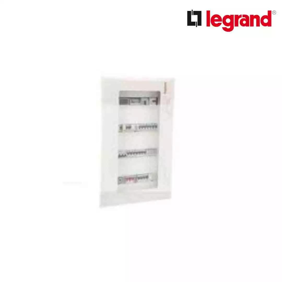 Legrand DX3 4 Ways 8+ 12 Module DB Ekinoxe TPN DB IP 43 Acrylic Door for DX3 Range White