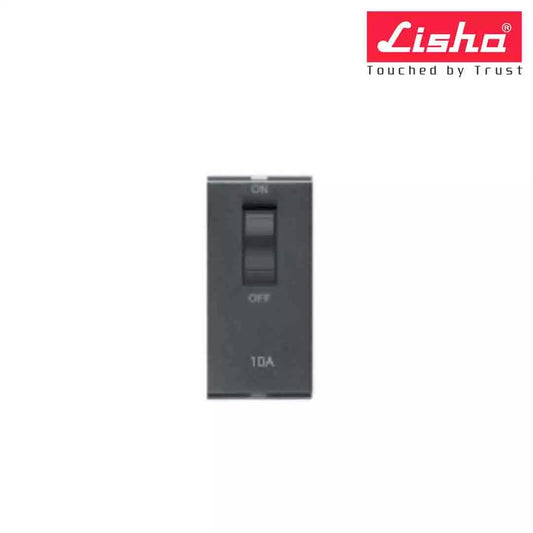 Lisha C 10A SP MCB 1 M Graphite Grey