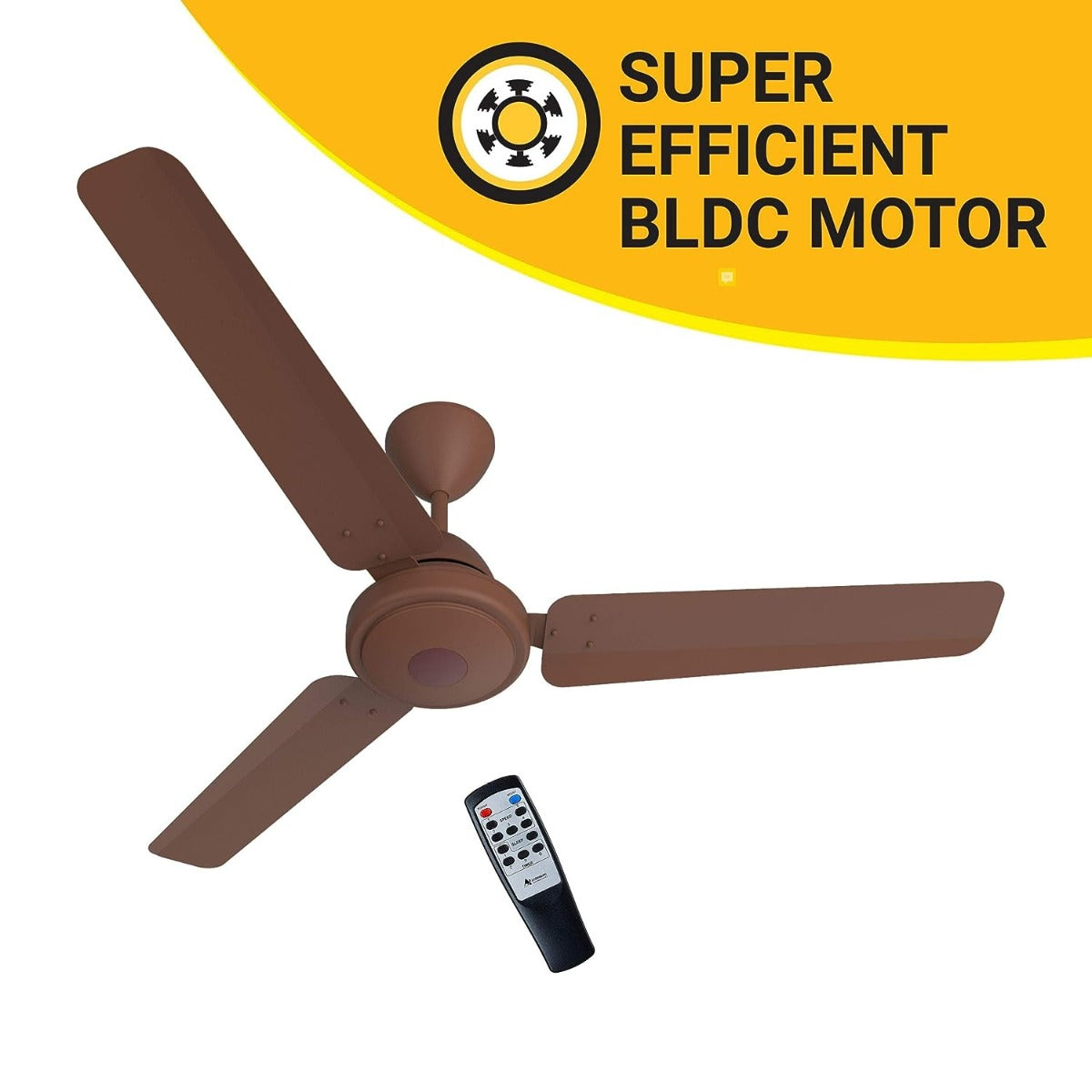 Atomberg EFFICIO Plus Ceiling Fan BLDC 1200mm  Metalic Gold