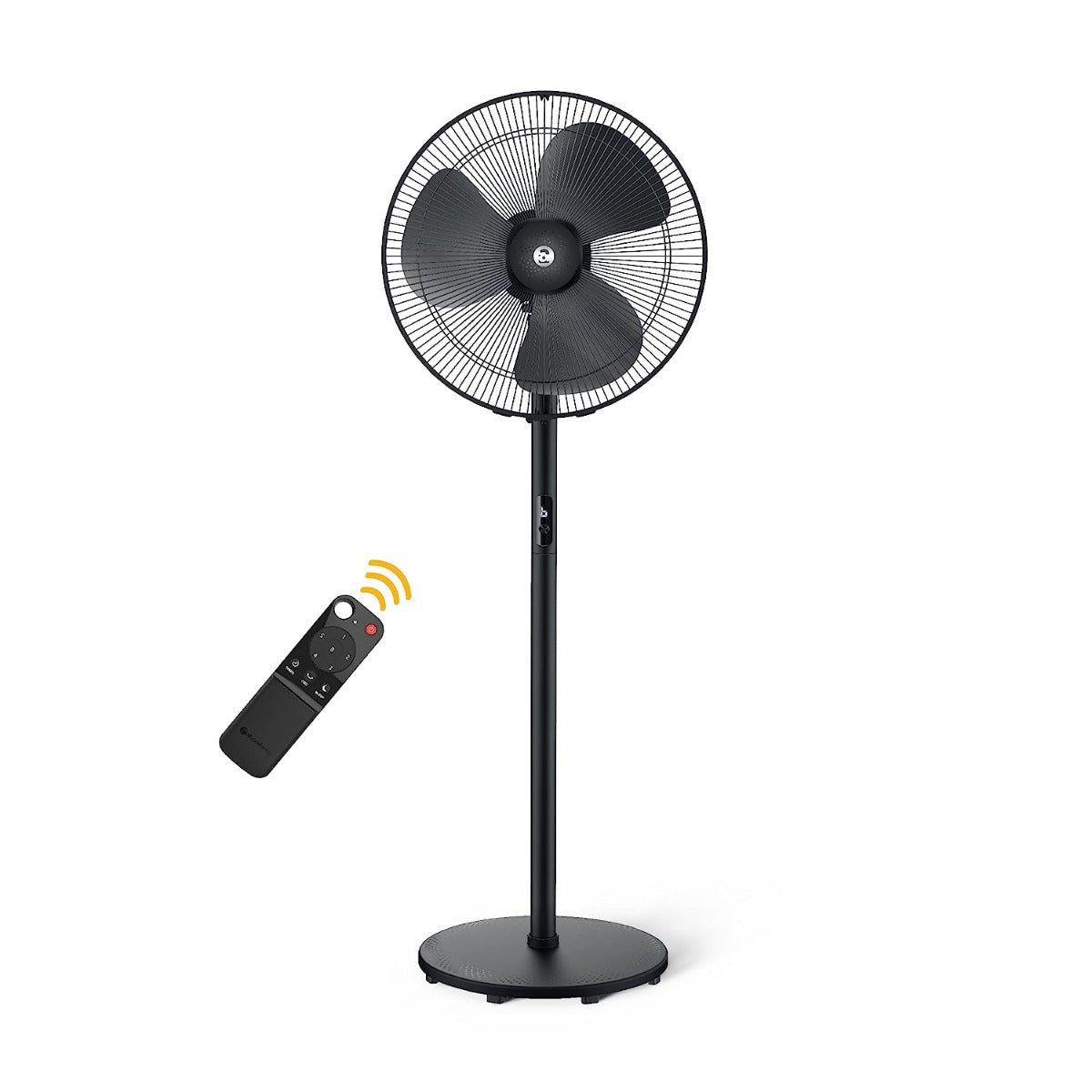 Atomberg EFFICIO Plus Pedestal Fan 400 mm Midnight Black