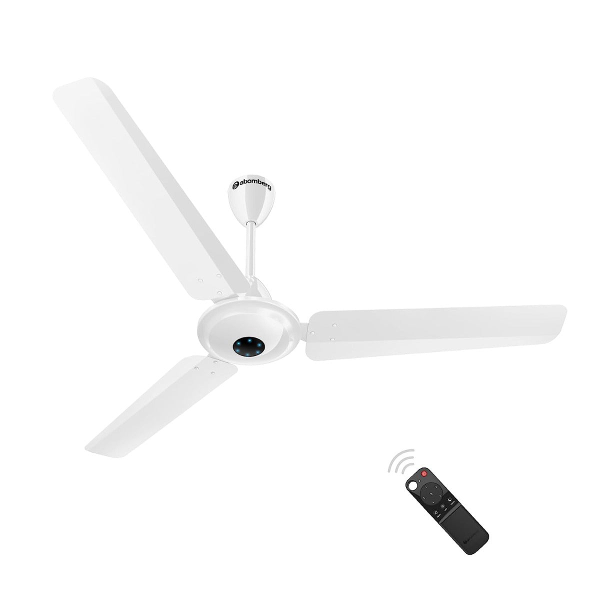 Atomberg Ikano Ceiling Fan BLDC 1200mm Gloss White