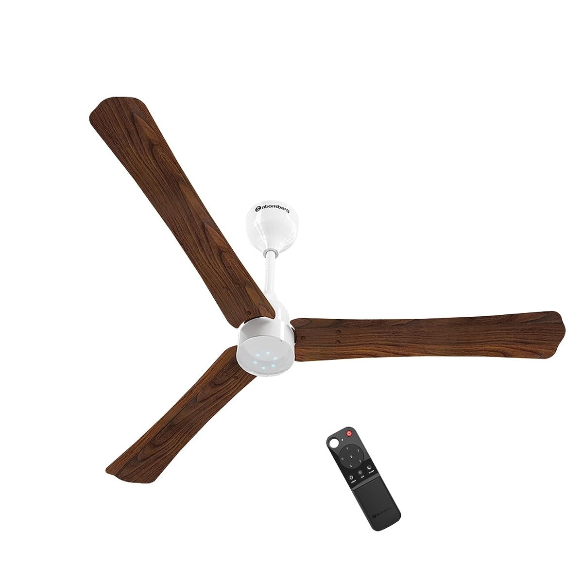 Atomberg Renesa Plus  Ceiling Fan BLDC 1200mm  Golden Oakwood