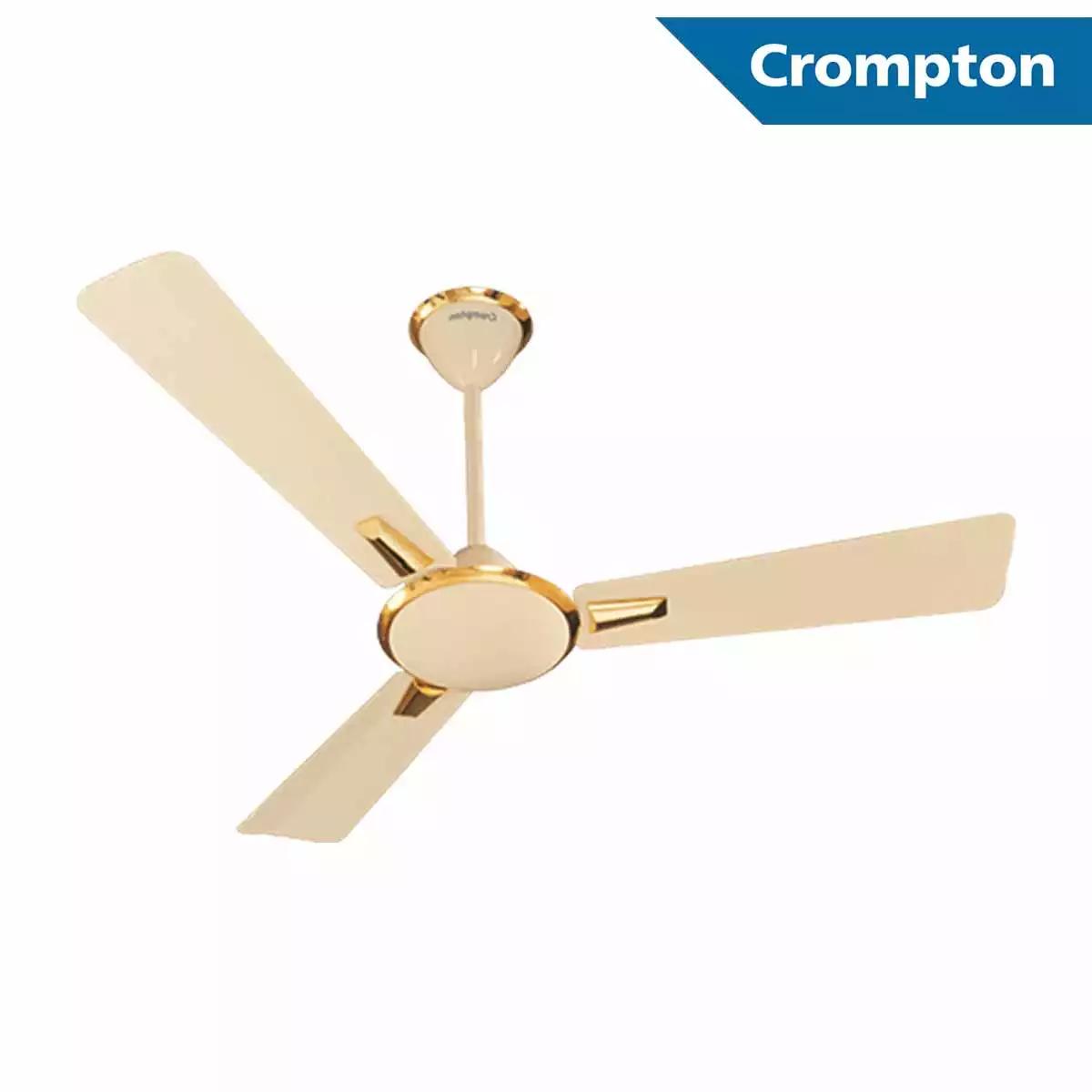 Crompton Decorative Ceiling Fans Aura Ivory 900 mm