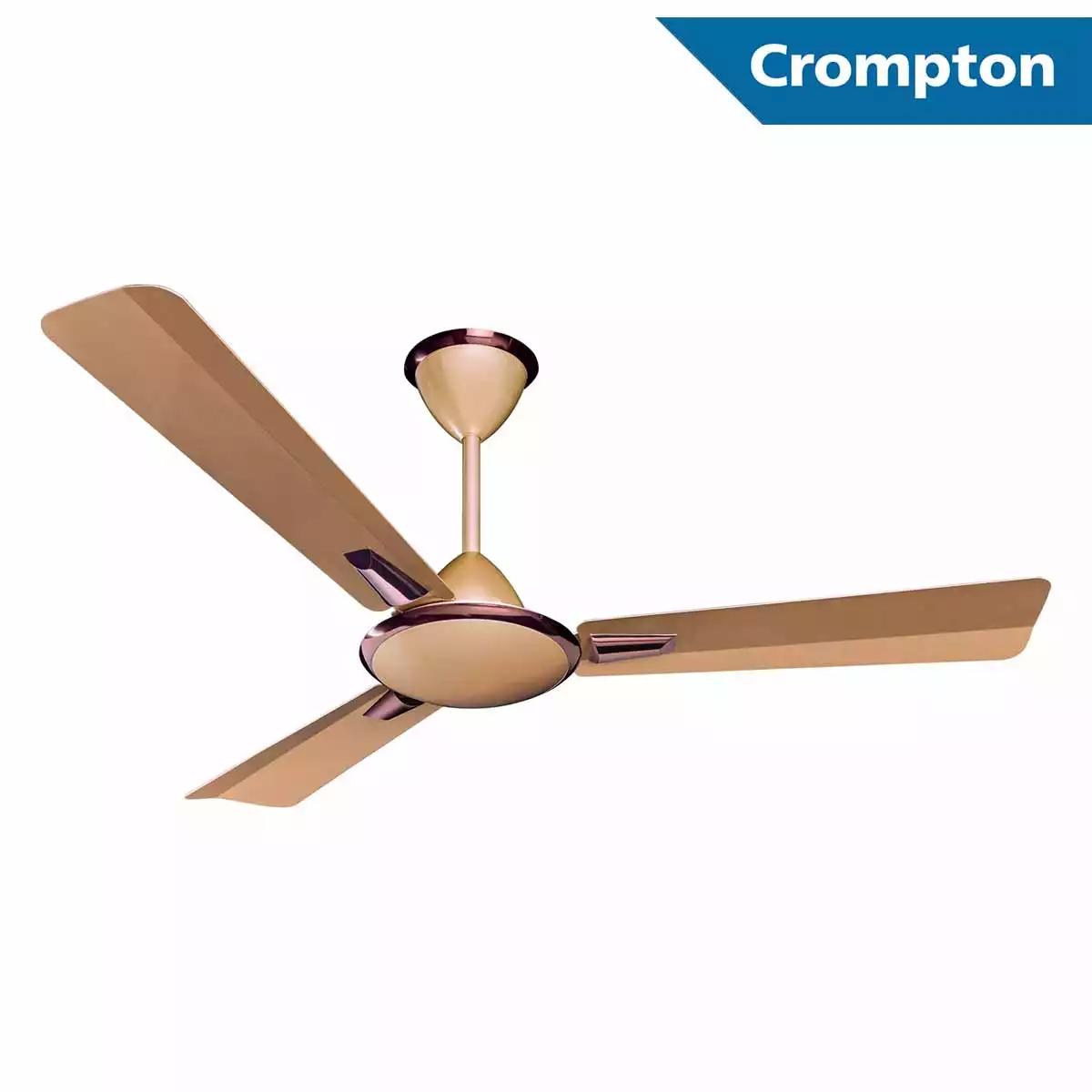 Crompton Premium Ceiling Fans Aura Prime Antidust Birken Effect 900 mm