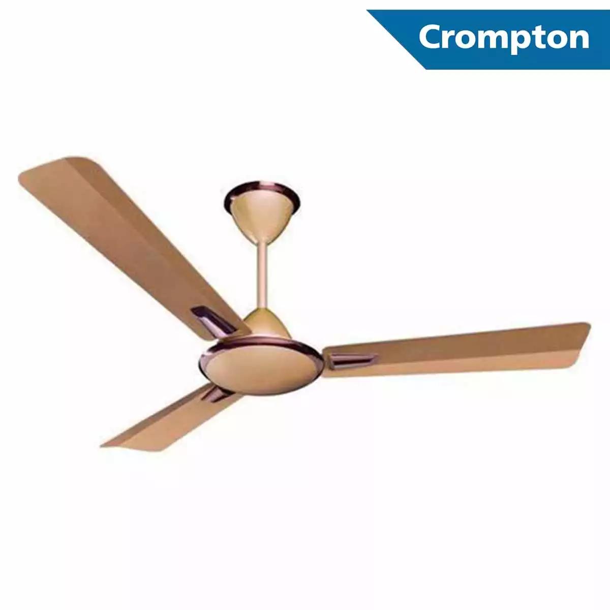 Crompton Premium Ceiling Fans Aura Prime Antidust Birken Effect 1400 mm