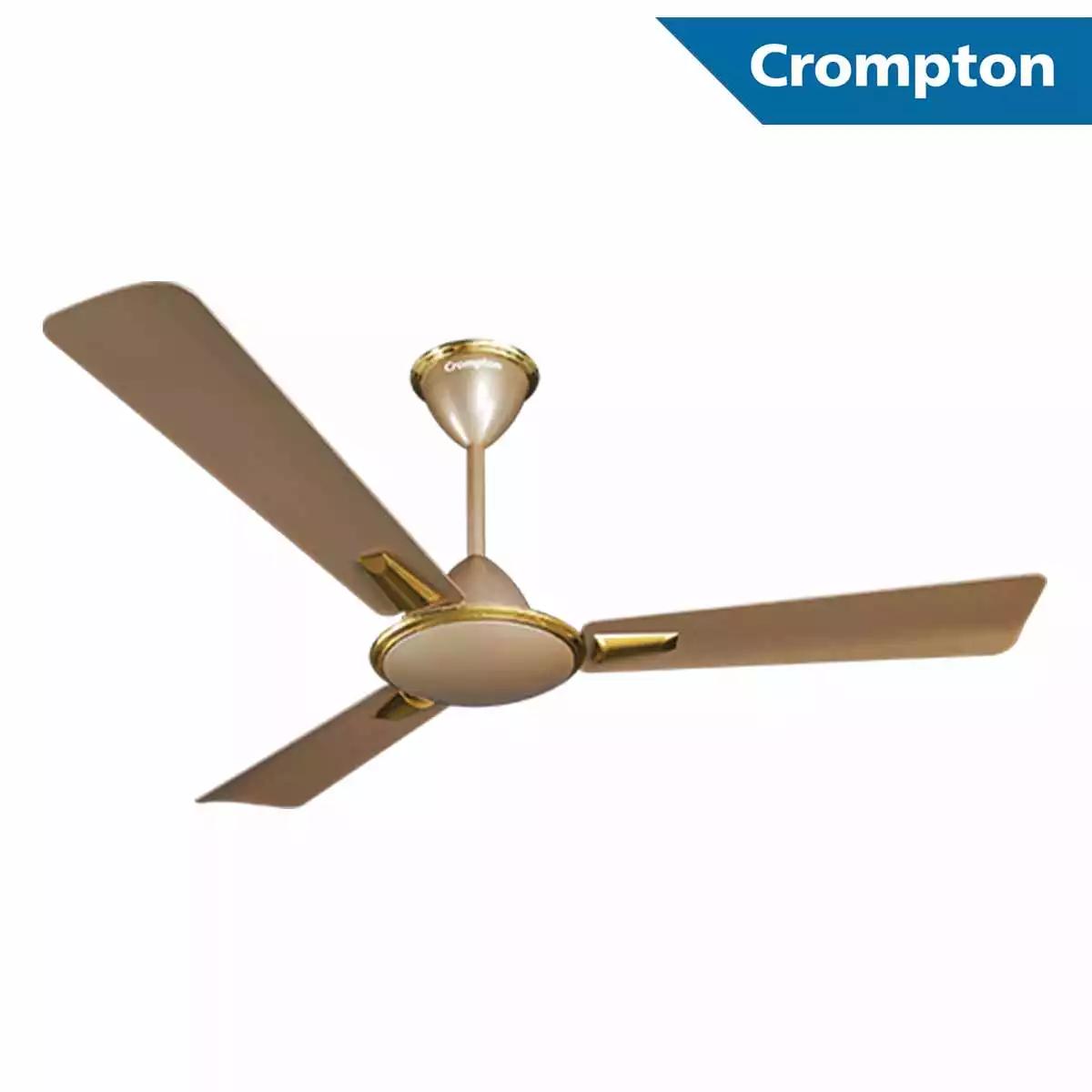 Crompton Premium Ceiling Fans Aura Prime Antidust Husky Gold 1200 mm