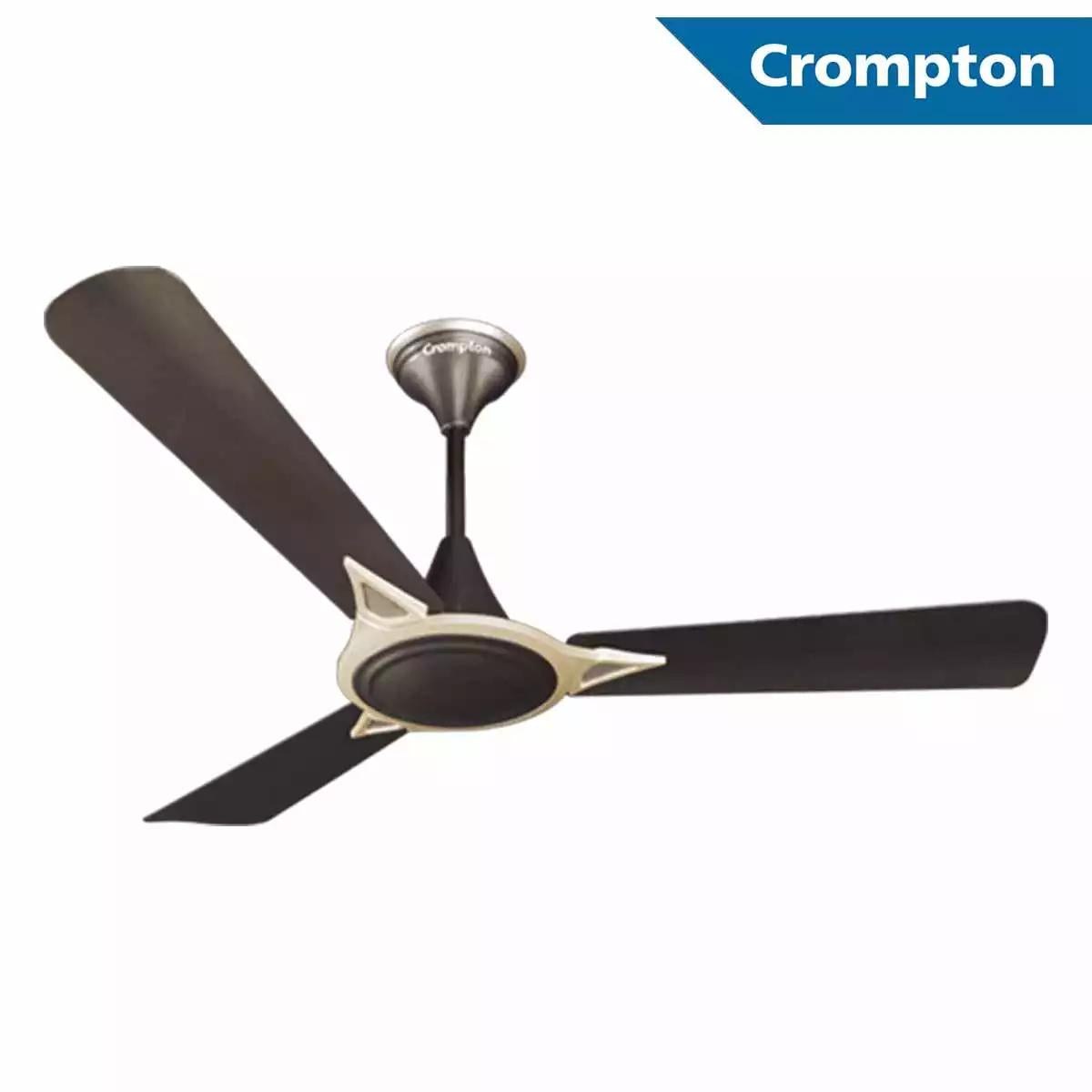 Crompton Premium Ceiling Fans Avancer Prime Antidust Bakers Brown 900 mm