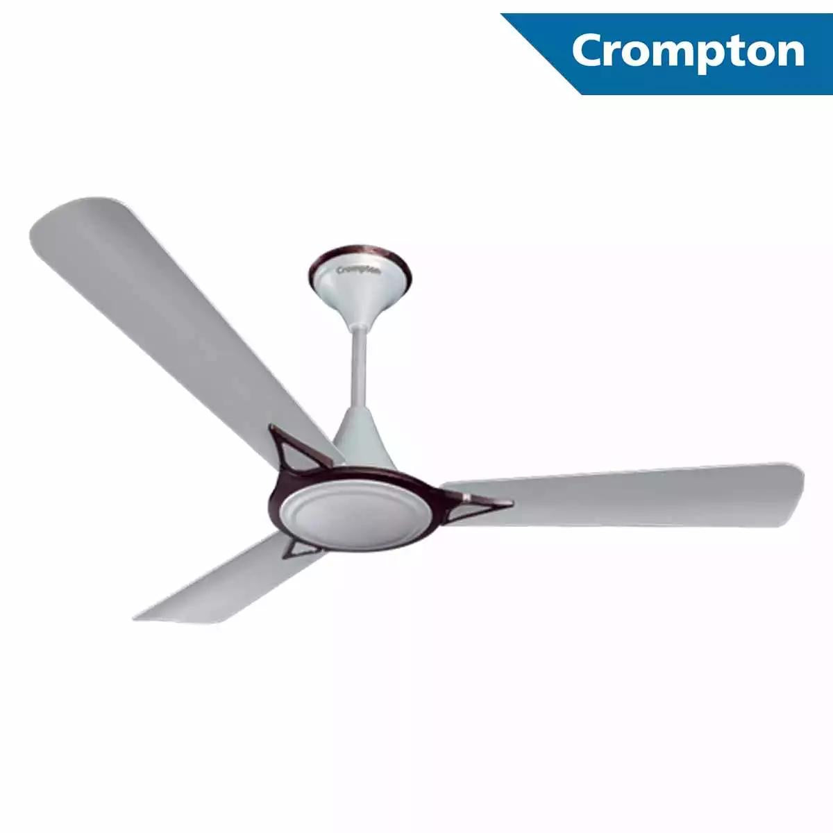 Crompton Premium Ceiling Fans Avancer Prime Antidust Cherry Silver 1200 mm