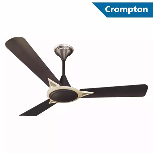 Crompton Premium Ceiling Fans Avancer Prime Antidust Bakers Brown 1400 mm