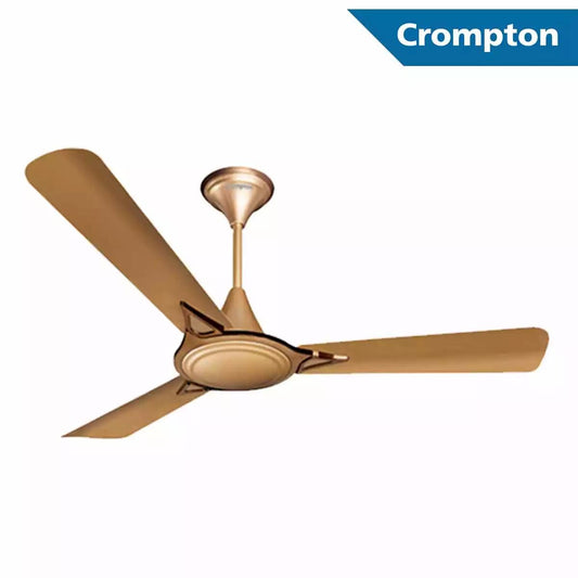 Crompton Premium Ceiling Fans Avancer Prime Antidust Cocoa Gold 1400 mm