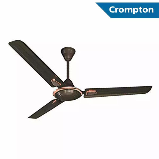 Crompton Economy Decorative Ceiling Fans Cool Breeze Deco Lustre Brown 1200 mm