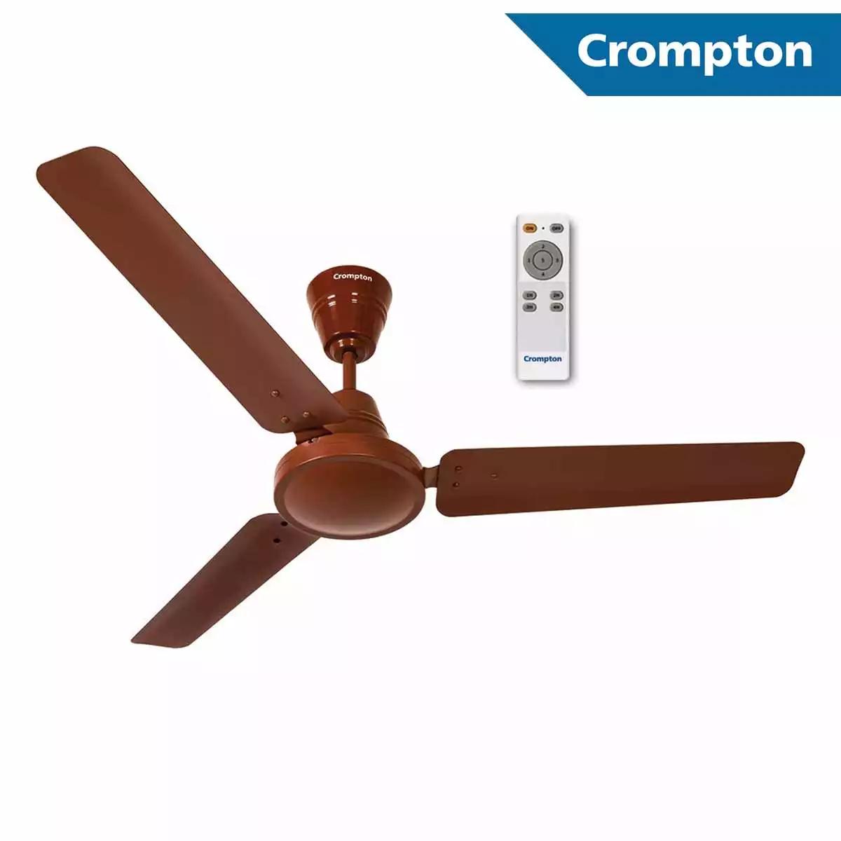 Crompton Premium Ceiling Fans Energion HS with remote-5 Star White 1200 mm