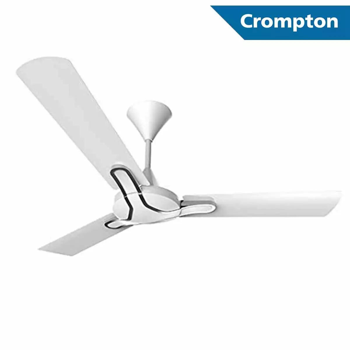 Crompton Decorative Ceiling Fans HS Gianna Pearl White 1200 mm