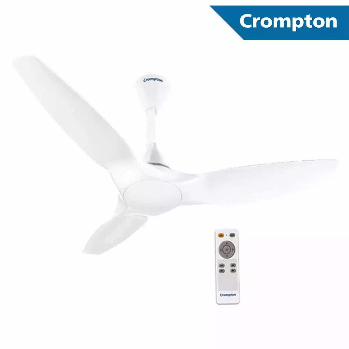 Crompton Super Premium Ceiling Fans Silentpro Enso All white 1225 mm