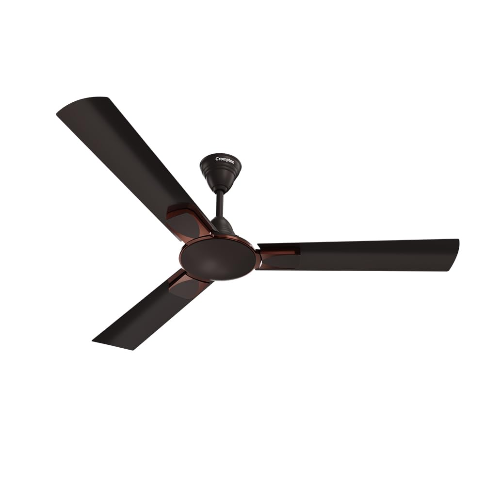 Crompton Decorative Ceiling Fans HS Diego Black Matt 1200 mm