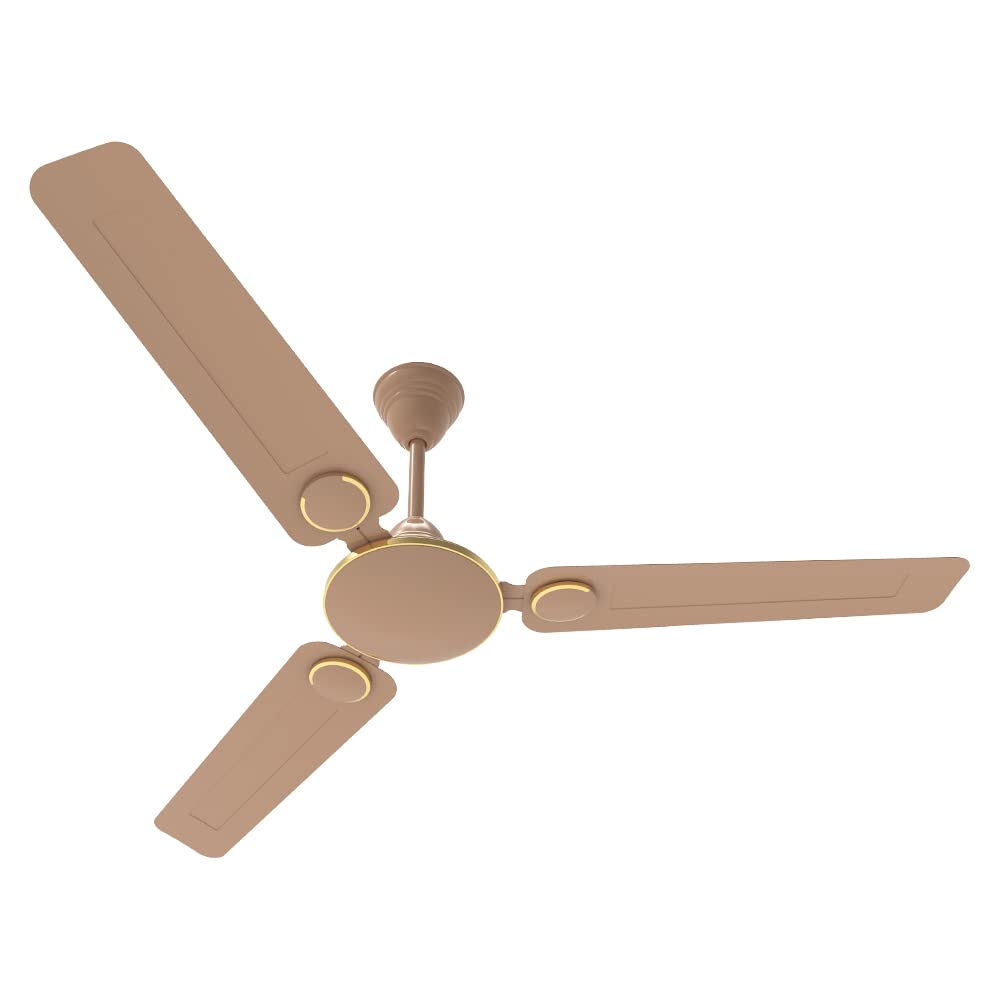 Crompton Economy Decorative Ceiling Fans Montania Gilded Beige 1200 mm