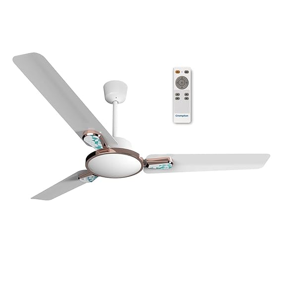 Crompton Energion Stylus HS Ceilng Fan 1200mm Glossy White