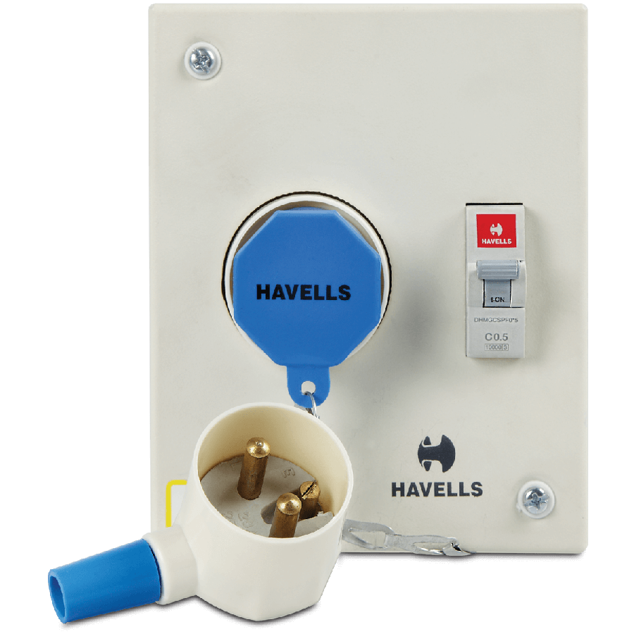 Havells Plug & Socket 20A  DP  White