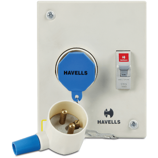 Havells Plug & Socket 20A  DP  White