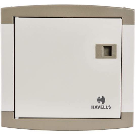 Havells SPN DD 4 Ways DB Pearl Ivory Pearl Ivory