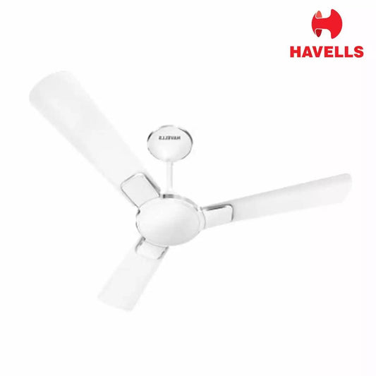 Havells Enticer - ES Decorative Fan Matt White Chrome 1200 mm