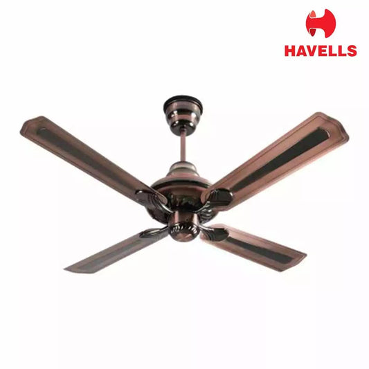 Havells Florence- ES Special Finish Fans Black Antique Brass 1200 mm