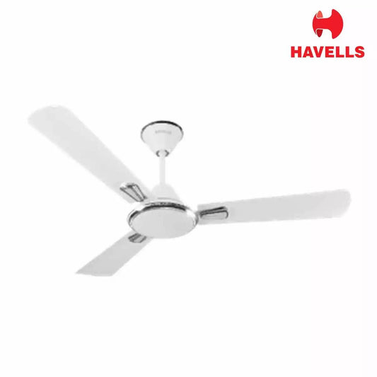 Havells Festiva - ES Decorative Fan Pearl White-Silver 1200 mm