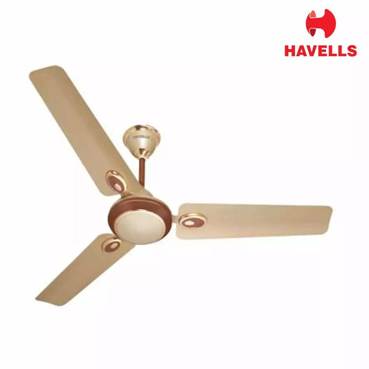 Havells Fusion - ES Decorative Fan Beige-Brown 1200 mm