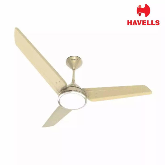 Havells Lumeno with U/L Premium Fans with Light Rainbow Pearl Ivory 1320 mm