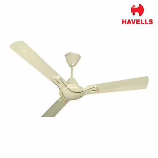 Havells Nicola - ES Decorative Fan Pearl Ivory-Gold 1200 mm