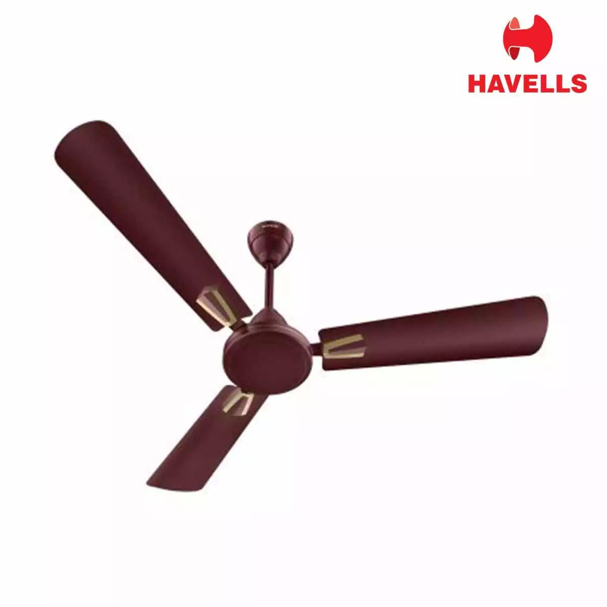 Havells Samraat Deco Decorative Fan Brown 1200 mm