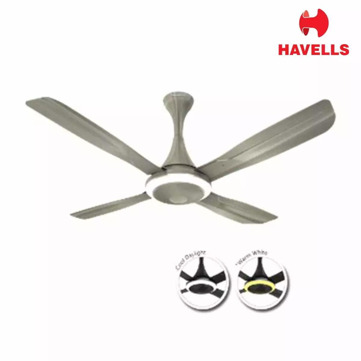 Havells Urbane with U/L Premium Fans with Light Brushed Nickel 1320 mm